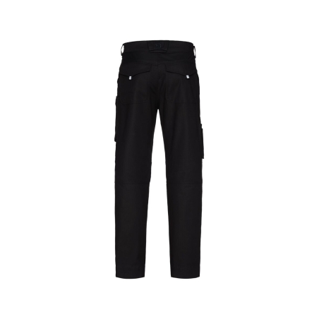 Pantalon de travail multipoches coupe slim regular fit Noir – Dassy Aalto