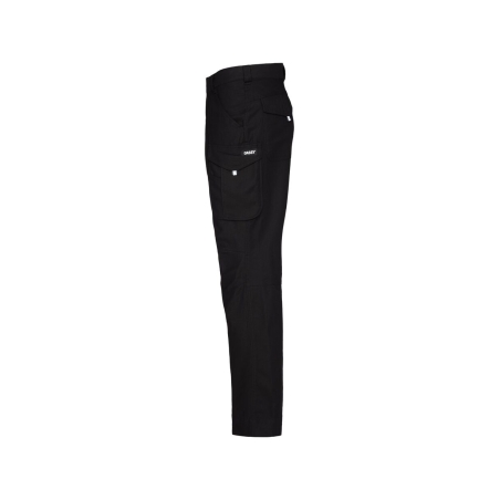 Pantalon de travail multipoches coupe slim regular fit Noir – Dassy Aalto