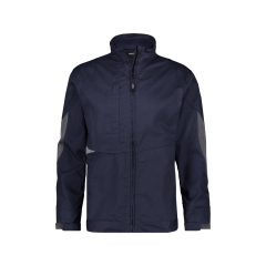 Veste de travail stretch Cordura poches zippées Marine/gris – Dassy Atom Next