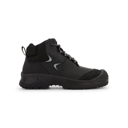 Chaussure de sécurité basse S3S ESD sans métal cuir pleine fleur Noir – Dassy Amon S3S FO SC SR ESD