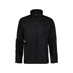 Veste de travail stretch Cordura poches zippées Noir/gris – Dassy Atom Next