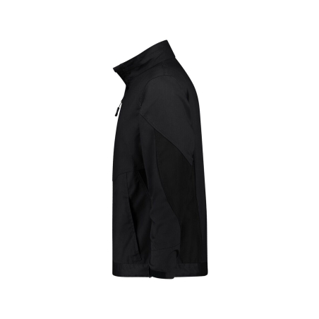Veste de travail stretch Cordura poches zippées Noir/gris – Dassy Atom Next
