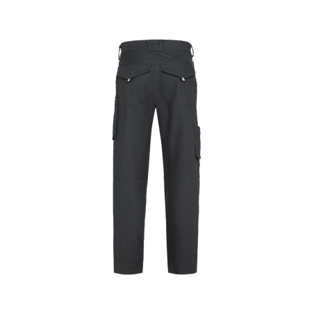Pantalon de travail poches genoux Cordura regular fit slim leg Gris/noir – Dassy Ando