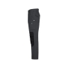 Pantalon de travail poches genoux Cordura regular fit slim leg Gris/noir – Dassy Ando