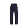 Pantalon de travail poches genoux Cordura regular fit slim leg Marine/noir – Dassy Ando