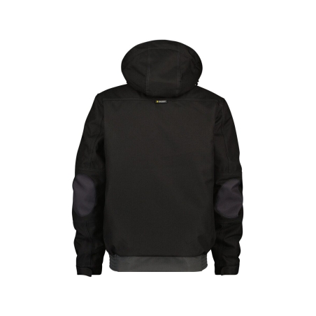 Veste hiver imperméable respirante coudes Cordura Noir/gris anthracite – Dassy Austin