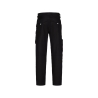 Pantalon de travail poches genoux Cordura regular fit slim leg Noir – Dassy Ando