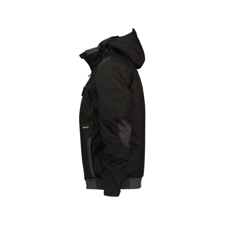 Veste hiver imperméable respirante coudes Cordura Noir/gris anthracite – Dassy Austin
