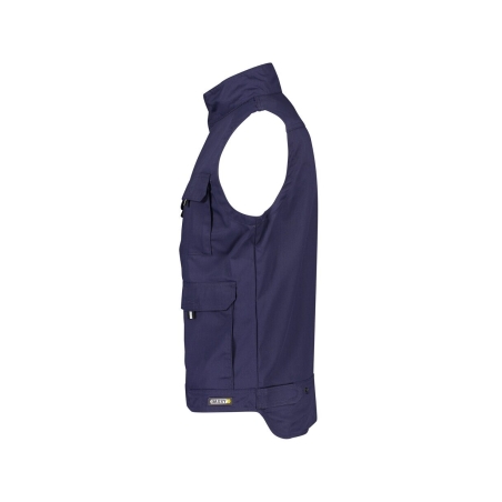 Gilet de travail été multipoches taille réglable Marine – Dassy Avila