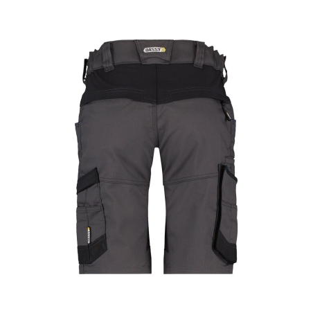 Bermuda de travail stretch multipoches Cordura Gris anthracite/noir – Dassy Axis Women