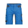Bermuda de travail stretch multipoches Cordura Bleu azur/gris anthracite – Dassy Axis