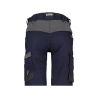 Bermuda de travail stretch multipoches Cordura Bleu nuit/gris anthracite – Dassy Axis Women