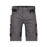 Bermuda de travail stretch multipoches Cordura Gris anthracite/noir – Dassy Axis