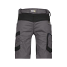 Bermuda de travail stretch multipoches Cordura Gris anthracite/noir – Dassy Axis
