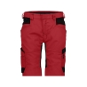 Bermuda de travail stretch multipoches Cordura Rouge/noir – Dassy Axis Women