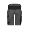 Bermuda de travail femme stretch multipoches Gris/noir – Dassy Axis Next Women