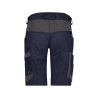Bermuda de travail femme stretch multipoches Marine/gris – Dassy Axis Next Women
