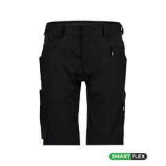 Bermuda de travail femme stretch multipoches Noir – Dassy Axis Next Women