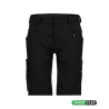 Bermuda de travail femme stretch multipoches Noir – Dassy Axis Next Women