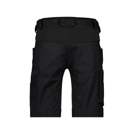 Bermuda de travail femme stretch multipoches Noir – Dassy Axis Next Women