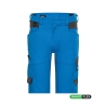 Bermuda de travail stretch multipoches 4-way adjusted fit Bleu/gris – Dassy Axis Next