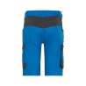 Bermuda de travail stretch multipoches 4-way adjusted fit Bleu/gris – Dassy Axis Next