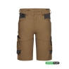 Bermuda de travail stretch multipoches 4-way adjusted fit Camel/gris – Dassy Axis Next