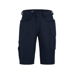 Bermuda de travail stretch multipoches 2-way Marine – Dassy Botta Flex