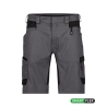 Bermuda de travail stretch multipoches 4-way adjusted fit Gris/noir – Dassy Axis Next