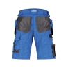 Bermuda de travail multipoches stretch Cordura Bleu azur/gris anthracite – Dassy Bionic