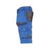 Bermuda de travail multipoches stretch Cordura Bleu azur/gris anthracite – Dassy Bionic