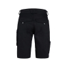 Bermuda de travail stretch multipoches 2-way Noir – Dassy Botta Flex