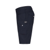 Bermuda de travail multipoches straight leg 245 g/m² Marine – Dassy Botta