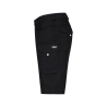 Bermuda de travail multipoches straight leg 245 g/m² Noir – Dassy Botta