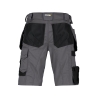 Bermuda de travail multipoches stretch Cordura Gris anthracite/noir – Dassy Bionic