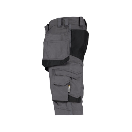 Bermuda de travail multipoches stretch Cordura Gris anthracite/noir – Dassy Bionic