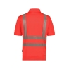 Polo haute visibilité manches courtes anti-UV UPF 50+ classe 2 Rouge fluo – Dassy Brandon