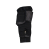 Bermuda de travail multipoches stretch Cordura Noir/gris anthracite – Dassy Bionic