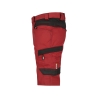 Bermuda de travail stretch multipoches Cordura Rouge/noir – Dassy Axis