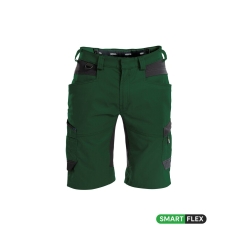 Bermuda de travail stretch multipoches Cordura Vert bouteille/noir – Dassy Axis