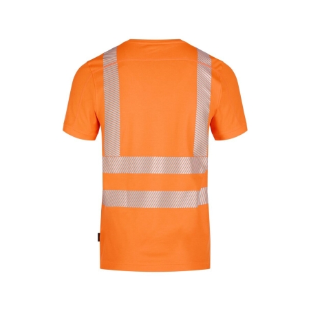 T-shirt haute visibilité manches courtes anti-UV UPF 50+ classe 2 Orange fluo – Dassy Carter
