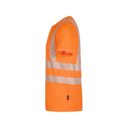 T-shirt haute visibilité manches courtes anti-UV UPF 50+ classe 2 Orange fluo – Dassy Carter