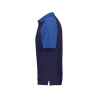 Polo de travail bicolore manches courtes coton piqué Marine/bleu roi – Dassy Cesar