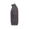 Sweat-shirt de travail zippé col montant 290 g/m² Gris ciment – Dassy Felix
