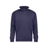 Sweat-shirt de travail zippé col montant 290 g/m² Marine – Dassy Felix