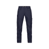 Pantalon de travail stretch multipoches coupe ajustée Bleu nuit coupe longue – Dassy Bryce