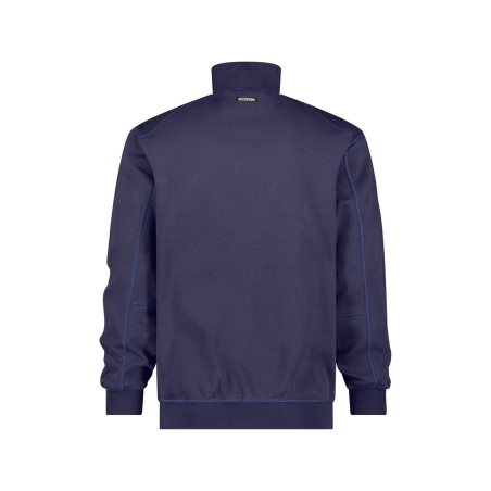 Sweat-shirt de travail zippé col montant 290 g/m² Marine – Dassy Felix