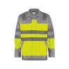 Veste haute visibilité multinormes antistatique arc électrique Jaune fluo/gris graphite – Dassy Franklin
