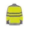 Veste haute visibilité multinormes antistatique arc électrique Jaune fluo/gris graphite – Dassy Franklin