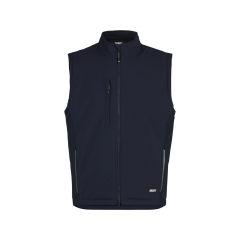 Gilet de travail stretch sans manches hydrofuge Marine – Dassy FRAME